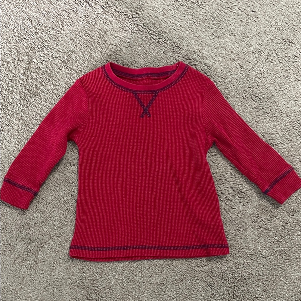 The Children's Place Red Long Sleeve Tee